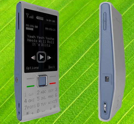 Nokia recycled aluminium phone